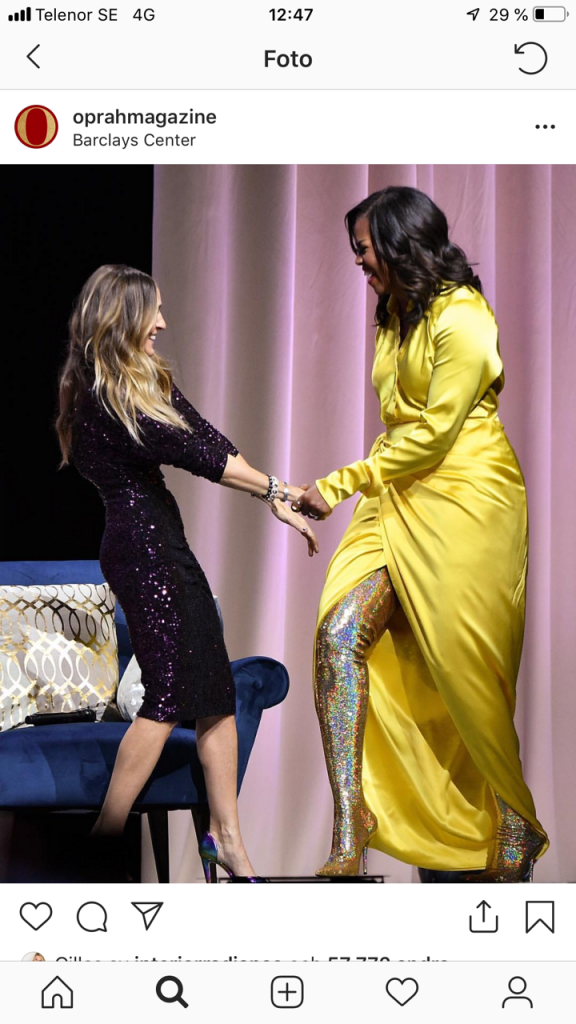 Michelle obama hotsell boots barclays